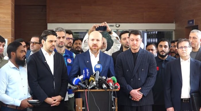 কক্সবাজারে রোহিঙ্গা শিবির পরিদর্শনে তুরস্কের প্রেসিডেন্টপুত্র বিলাল এরদোয়ান